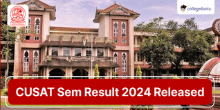 CUSAT Sem Result 2024 Released @cusat.ac.in; Direct Link Here